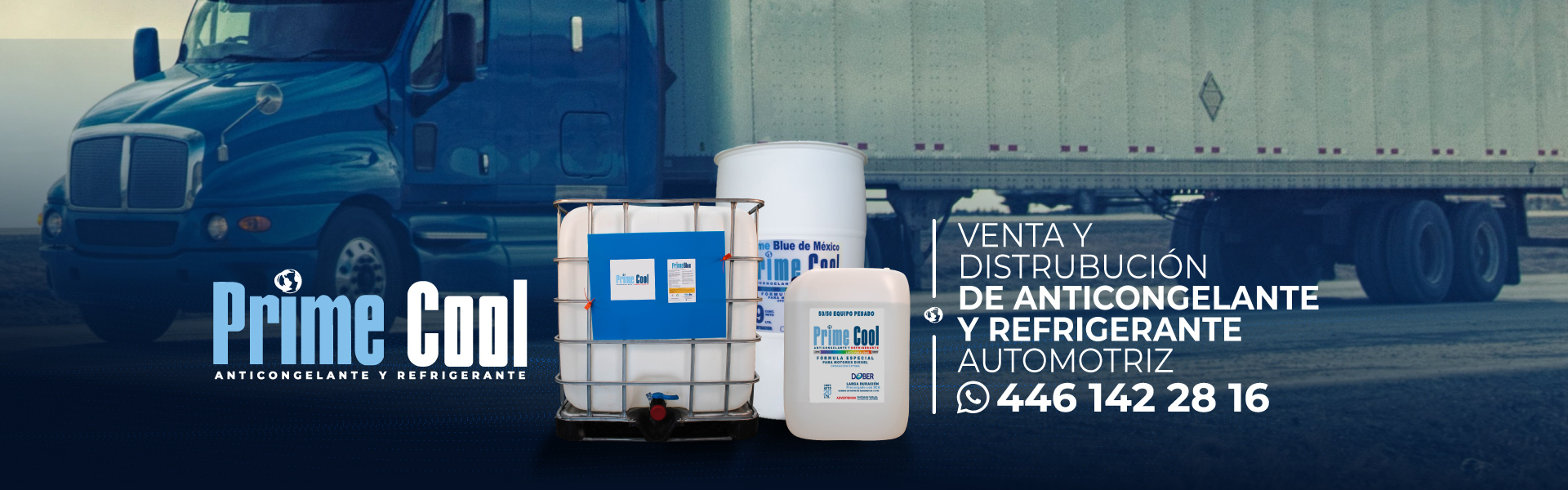 Anticongelante con fórmula especial para motores diesel: PrimeCool
