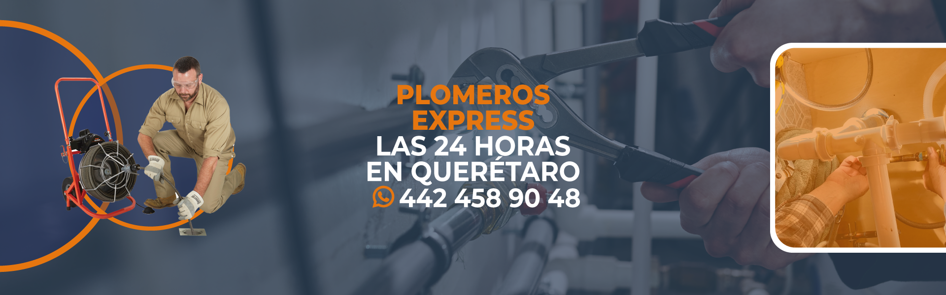 Plomeros 24hrs en Querétaro