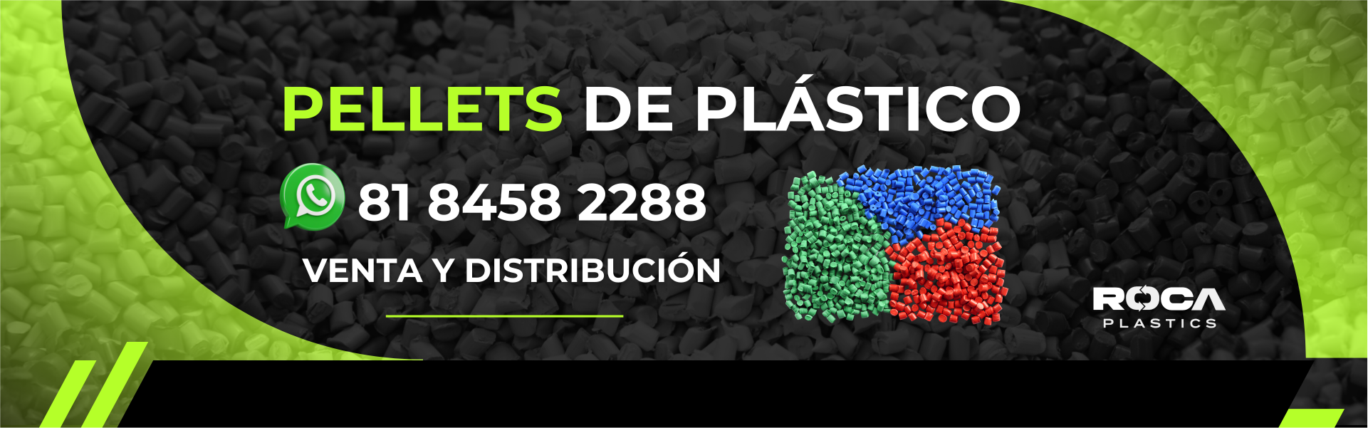 Venta de Pellets de Plástico Reciclado | Roca Plastics México