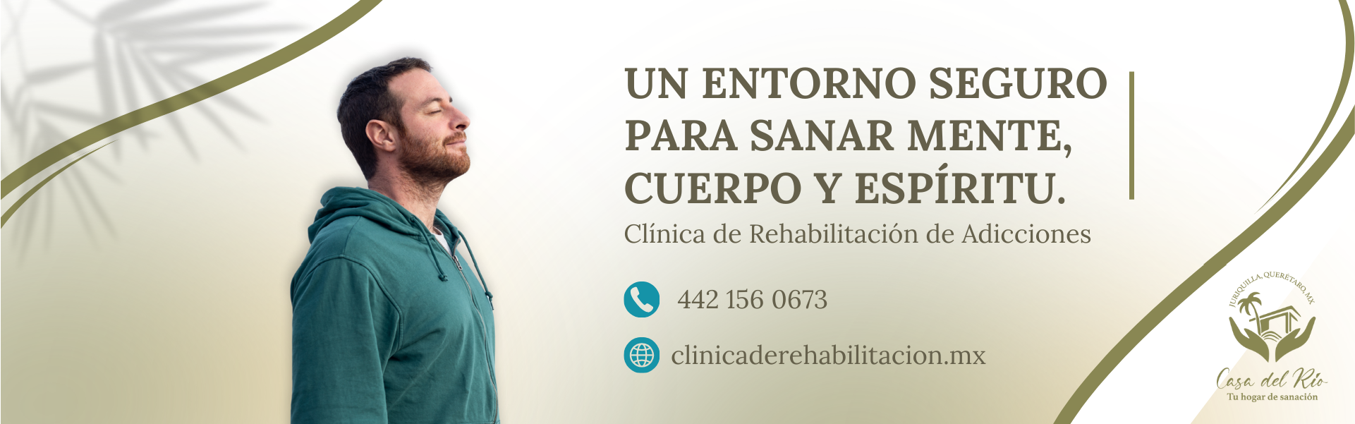 Clínica de Rehabilitación de Adicciones en Querétaro | Casa del Río Juriquilla