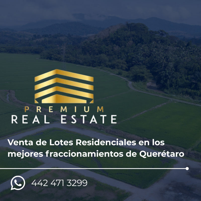 Venta de Terrenos Residenciales en Querétaro ▷ Terrenos en Juriquilla