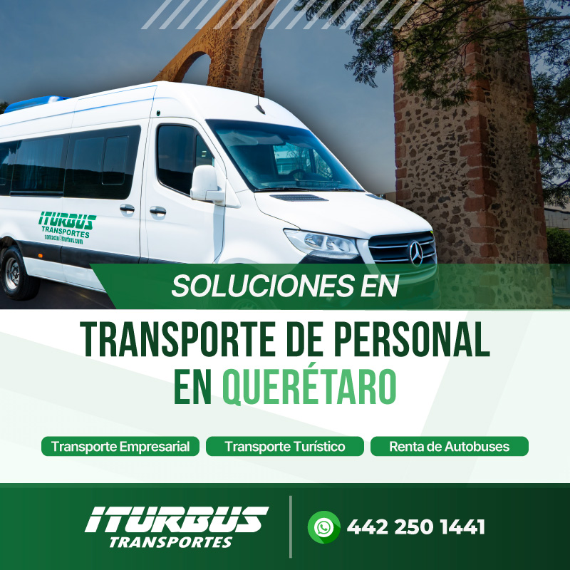 Transporte de Turismo en Querétaro | ▷ Servicio de Transporte